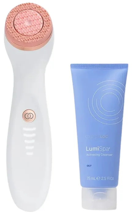 Nu Skin ageLOC LumiSpa iO Rose Gold Cleansing Kit | bellaffair.com